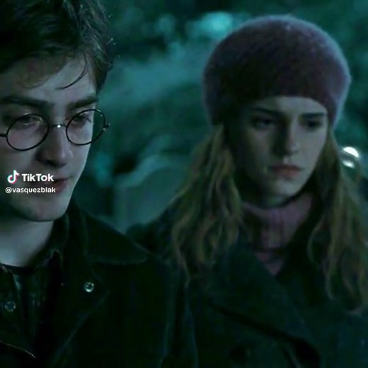 Miradas de Harry Potter y Hermione Granger