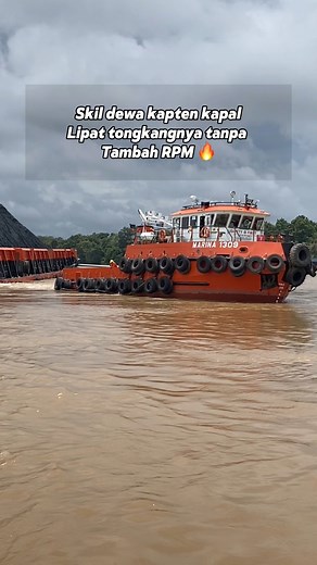 234K views · 2.4K reactions | Lipat tongkang 69 butuh skil khusus dan pengalaman #reels #kapal #tugboat #tongkang #batubara #coal #tv | Suliana Amir | Facebook