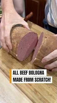 You Asked for It… ALL BEEF BOLOGNA From Scratch!
