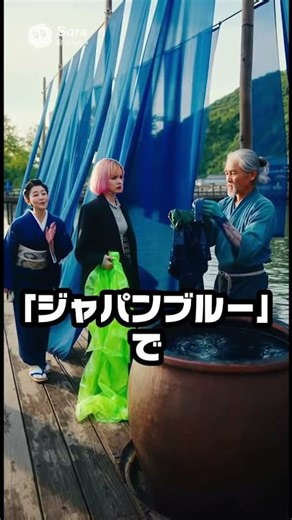 【スカッと】「そんなドブ色、ダサすぎw」と笑っていたデザイナー、本物の「ジャパンブルー」を見た瞬間…ガチで言葉を失うw #最強ジジババ #Shorts