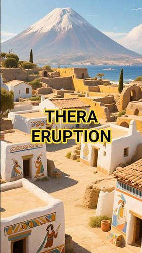 Thera Eruption #history #ancienthistory