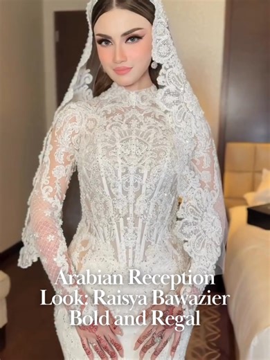 Arabian Reception Look: Tampil Regal dan Berani