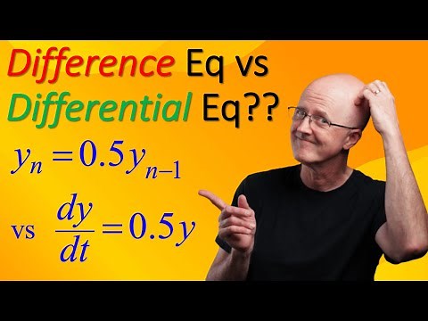 Difference Equation vs Differential Equation: How Are They Similar? How Are They Different?