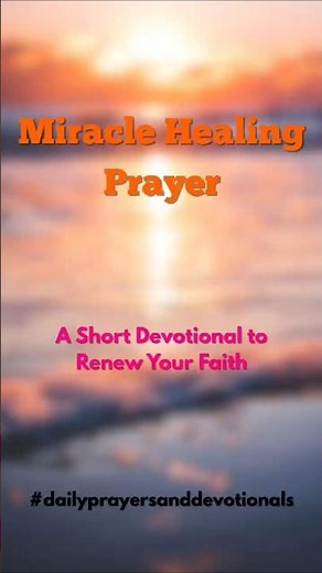 A Short Devotional to Renew Your Faith #prayer