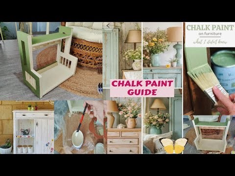 Furniture makeover with chalk paint| complete tutorial step by step#chalkpaint ‪@BluebirdPaints‬