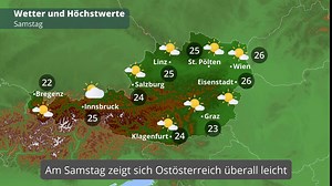 Österreichwetter: Wetterumschwung zum Wochenende