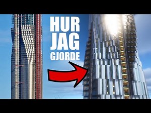 Hur byggde jag skruven på Karlatornet i Minecraft?