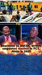 Reactions as NSCDC arrests suspected vandals in FCT, Abuja in 2025 | Wisdom hub