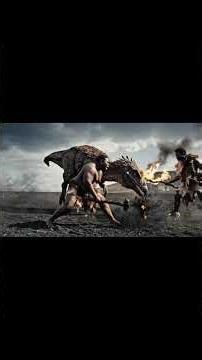 Humans vs Monsters: The Battle That Shaped Our Species #prehistoric #fight #evolution