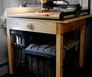 CNC Table & Storage