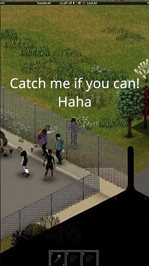 #17 🔥 Use Fences To Escape | Build 41 | 41.53 | Tips 🔥 Project Zomboid #ENG #Shorts