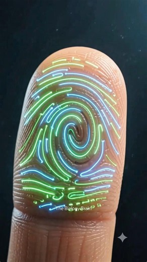 This Is Why You Can't Erase Your Fingerprints #fingerprint #fingerprints #humanbody #shorts