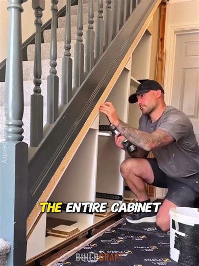Why Doesn't Everybody Use The Space Under Their Stairs Like This? 🛠️