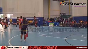 37K views · 677 reactions | #postcourieronline PNG Men's Volleyball Team are now playing their opening match against Tuvalu at the Friendship Hall, Honiara. The first set has begun with PNG in the lead with 17 sets while Tuvalu with 13 receiving. #Sol2023XVIIPacificGames #PG2023 #Sol2023PACIFICGAMES | Post Courier | Facebook