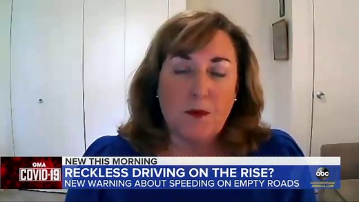 Surge in reckless driving and deadly crashes with empty roads