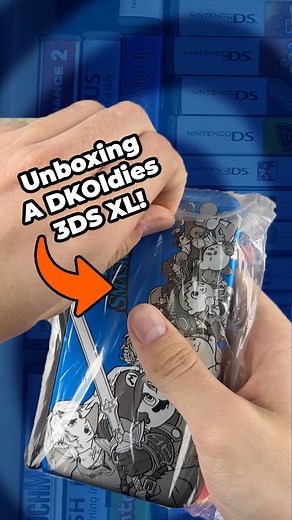 Unboxing A DKOldies Limited Edition Smash Bros 3DS XL! - This is Nintendo's 3DS XL, it features a larger screen and size than the original 3DS. This is the limited edition Super Smash Bros version that features artwork of the characters from the game like Mario, Link, Kirby, and more! There were two versions of this special edition released, one in the blue color and another in red. Let us know in the comments, what console do you want to see next? . . . #3ds #smashbros #nostalgia #supersmashbro