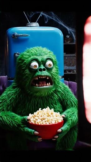 Zombie Gets Scared Watching Horror Movie – Funny Horror Comedy