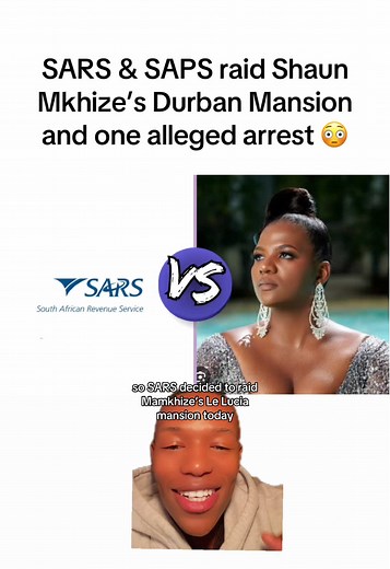 SARS & SAPS Raid Shaun Mkhize’s Mansion in Durban