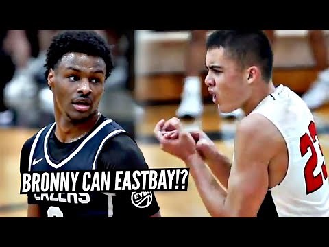 Bronny James vs FEARLESS 9th Grader JJ Mandaquit! Sierra Canyon Faces Off vs TOUGH Hawaiian Team!