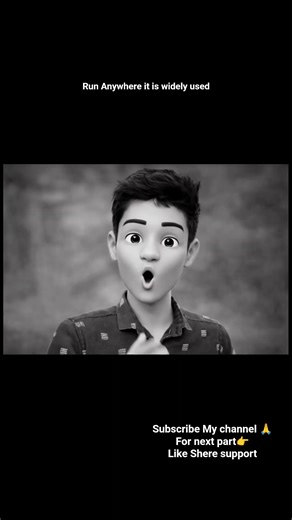 Java#1learning with Ai Cartoon Python SQL Java#viral #shorts #subscribe#like#comment #support #java