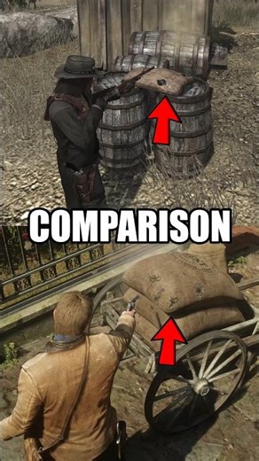 RDR1 vs RDR2 - The Difference Is Insane 🤯 #shorts