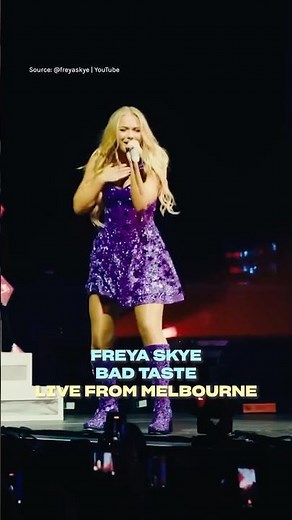 Freya Skye - Bad Taste (Live from Melbourne) #shorts