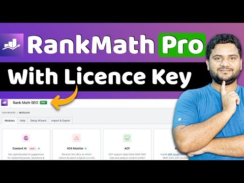 RankMath Pro with Licence Key