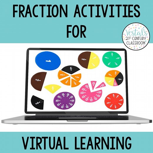 Fraction Activities for Virtual Learning - Vestal's 21st Century Classroom