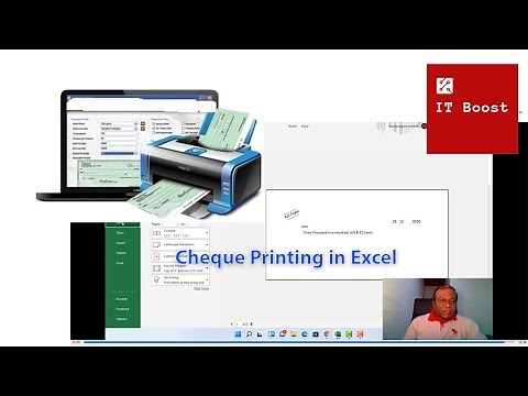 Cheque Printing in Excel | Numbers to Words in Excel