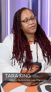 For Reference Lab Manager Tara King, working at OneBlood is personal. Tara’s mother passed away due to complications from sickle cell anemia, a blood disorder that primarily affects people from African ancestry. Tara now works in the OneBlood lab to help patients with unique transfusion needs, including sickle cell patients. Her important career helps her community and others fighting sickle cell, keeping her mother’s legacy alive. ❤️ | OneBlood