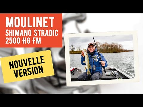TEST du moulinet SHIMANO Stradic 2500 HG FM