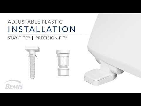 Installation - Adjustable Plastic Hinge that Never Loosens!
