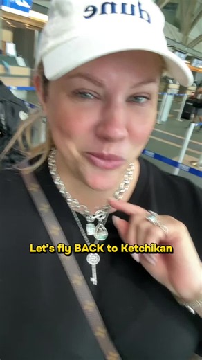 We just got off the cruise ship and we are not resting. We are flying right back to Ketchikan.
