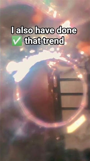 are you trying this trend? #Trending video #glass of water #shotsfeed