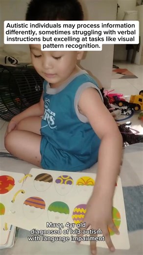 1.5K views · 12 reactions | ASD | Visual scanning 﫶 | Super MOM | Facebook