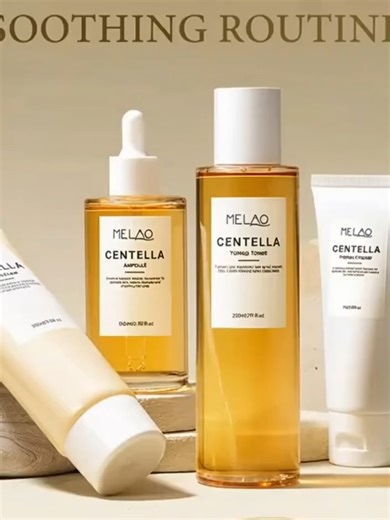 50 % DE RÉDUCTION - Set de soins du visage Centella Balance - La routine coréenne quotidienne