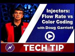 Injectors: Flow Rate vs Color Coding | Doug Garriot | Tech Tip