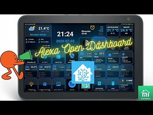 Amazon Echo show Home Assistan Dashboard & Obg ao ‪@jomotech‬ :)
