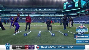 Marcus Peters' 2015 #NFLCombine Highlights! | NFL