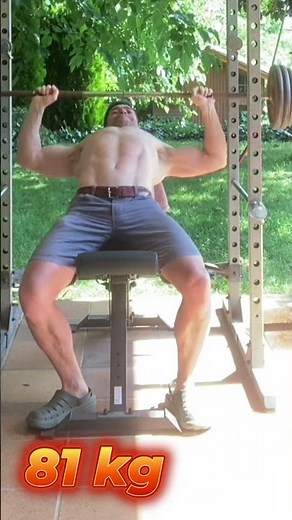 Press Inclinado Ejercicio Clave para Cuerpo Atlético 81 kg AMRAP⚡