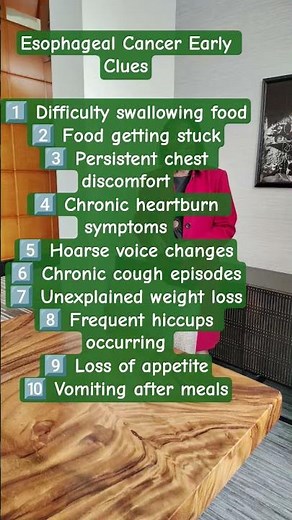 Trouble Swallowing? 10 Esophageal Signs Worth Understanding #Health