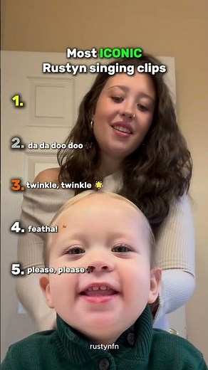 The Cutest Viral Singing Moments of Rustyn 💗🎵