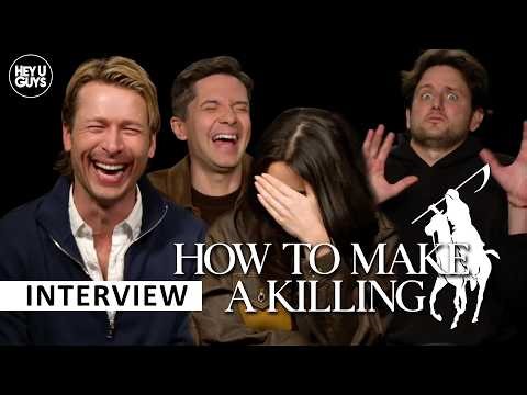 Glen Powell & Cast Talk Wealth, Power & Satire | Hilarious How to Make a Killing Interview