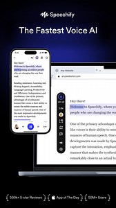 Tired of typing everything by hand? ⌨️😩 With Speechify’s Voice Typing, just speak — and your words appear instantly. Perfect for emails, notes, or essays. Works anywhere online, faster and more natural than ever! | Speechify