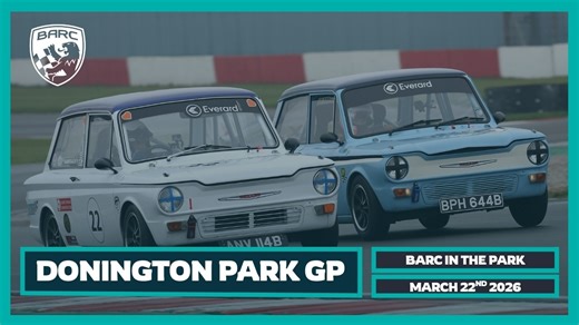 Free Road Racing Livestream From England: British Automobile Racing Club Action LIVE Donington Park (Grand Prix) | March 22nd 2026 - BangShift.com