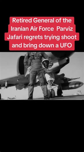 Retired General of the Iranian Air Force recalls trying target and force down a extraterrestrial vehicle which is now massively regrets and wish he reached out peaceful and made contact #uap #Aliens #Disclosure #AREA51 #UFO