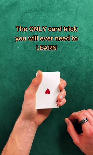 This one will make you look like a pro 😨 #magic#magician#cardtrick#wizard#magictutorial#learnmagic#sleightofhand#poker#family#friends
