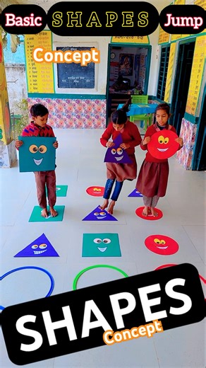 Basic Shapes #viralvideo #education #youtubeshorts #shorts #school