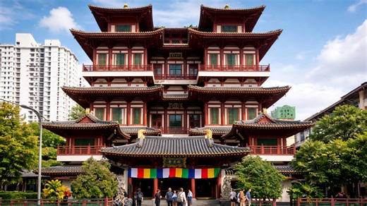Singapore’s stunning Chinatown temple