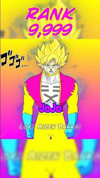Strongest Goku Transformations Rank Up
